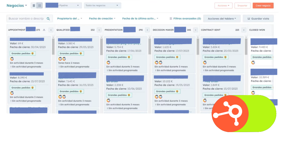 HubSpot pipeline
